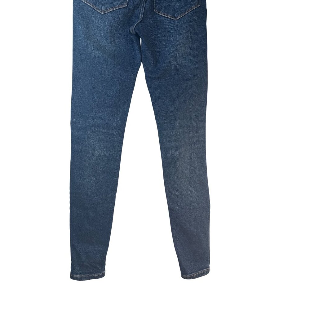 2/$30 ZARA Womens Skinny Jeans USA 2 Cotton/Elastane Blend Blue Denim - Picture 15 of 16